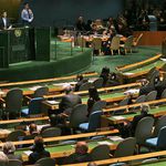 Half empty General Assembly for Ahmadinejad speech